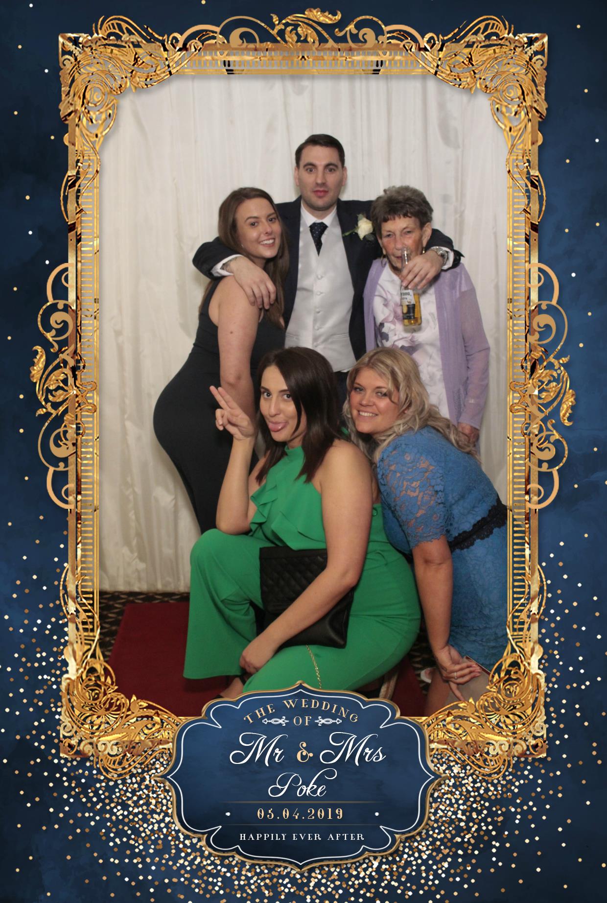 Mr & Mrs Poke | View more photos from the event at gallery.myphotoboothexperience.co.uk/u/MyPhotoBoothExperienceLtd/Mr-Mrs-Poke